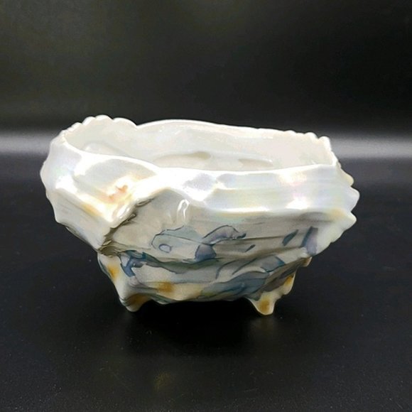 Royal Bayreuth Nautilus Shell Creamer/Sugar Luster - Picture 9 of 13